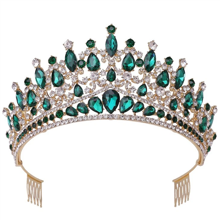 Brass Tiara Crown Wedding Crown